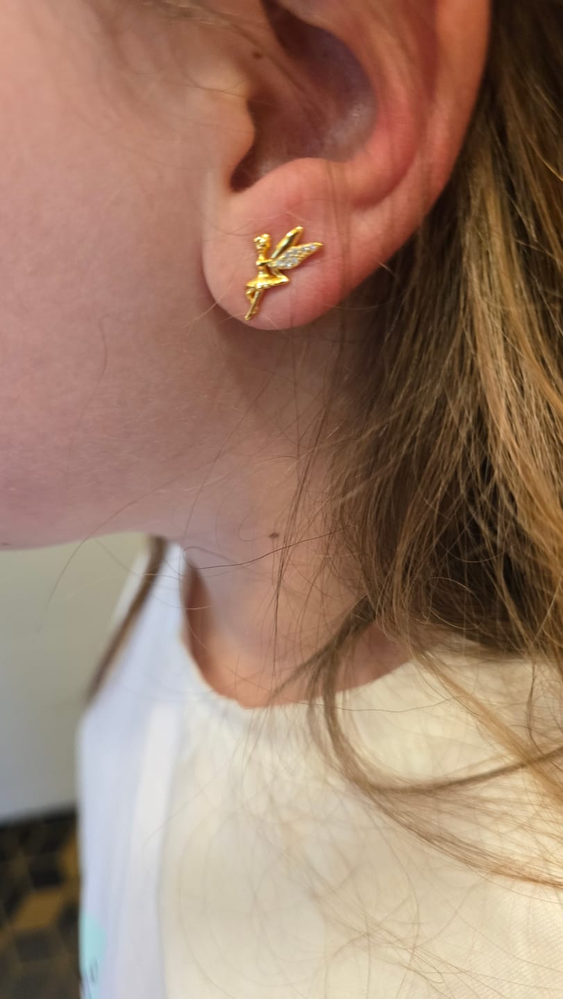 Customer photo review of Pendientes Campanilla