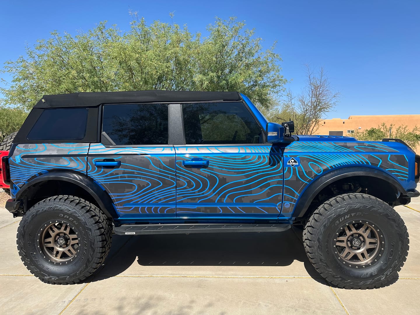 Customer photo review of Bronco 4D: Custom MEK Removable Trail Armor