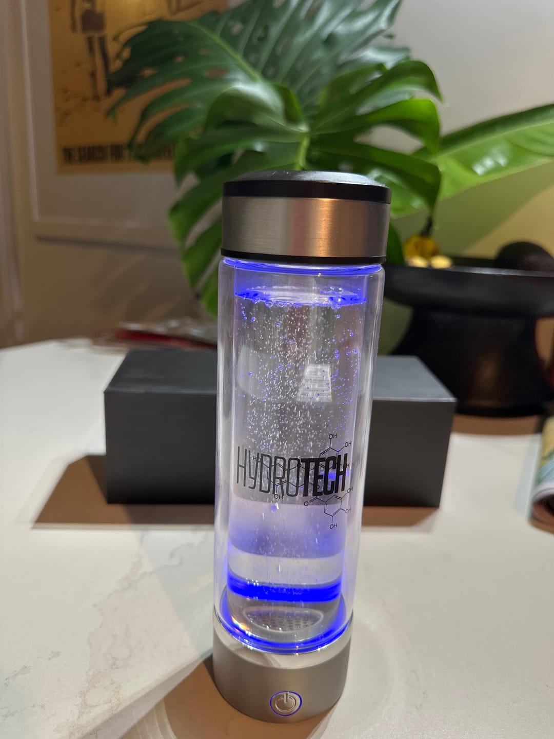 Customer photo review of Hydrogen Water Bottle