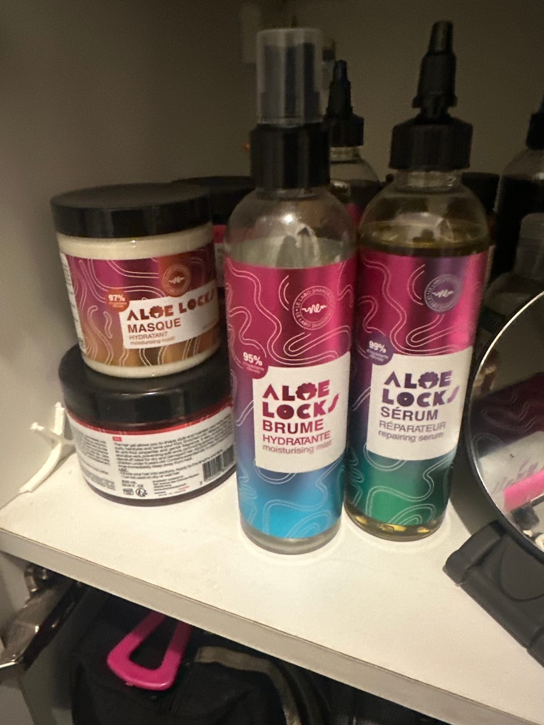 Customer photo review of Aloé Locks - PACK - Essentiel pour Locks