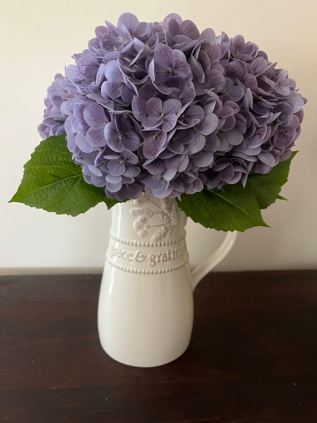 Customer photo review of Real Touch Hydrangea | Lilac