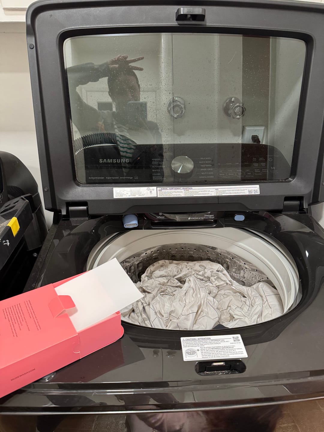 Customer photo review of Laundry Detergent Sheets — 50 Loads