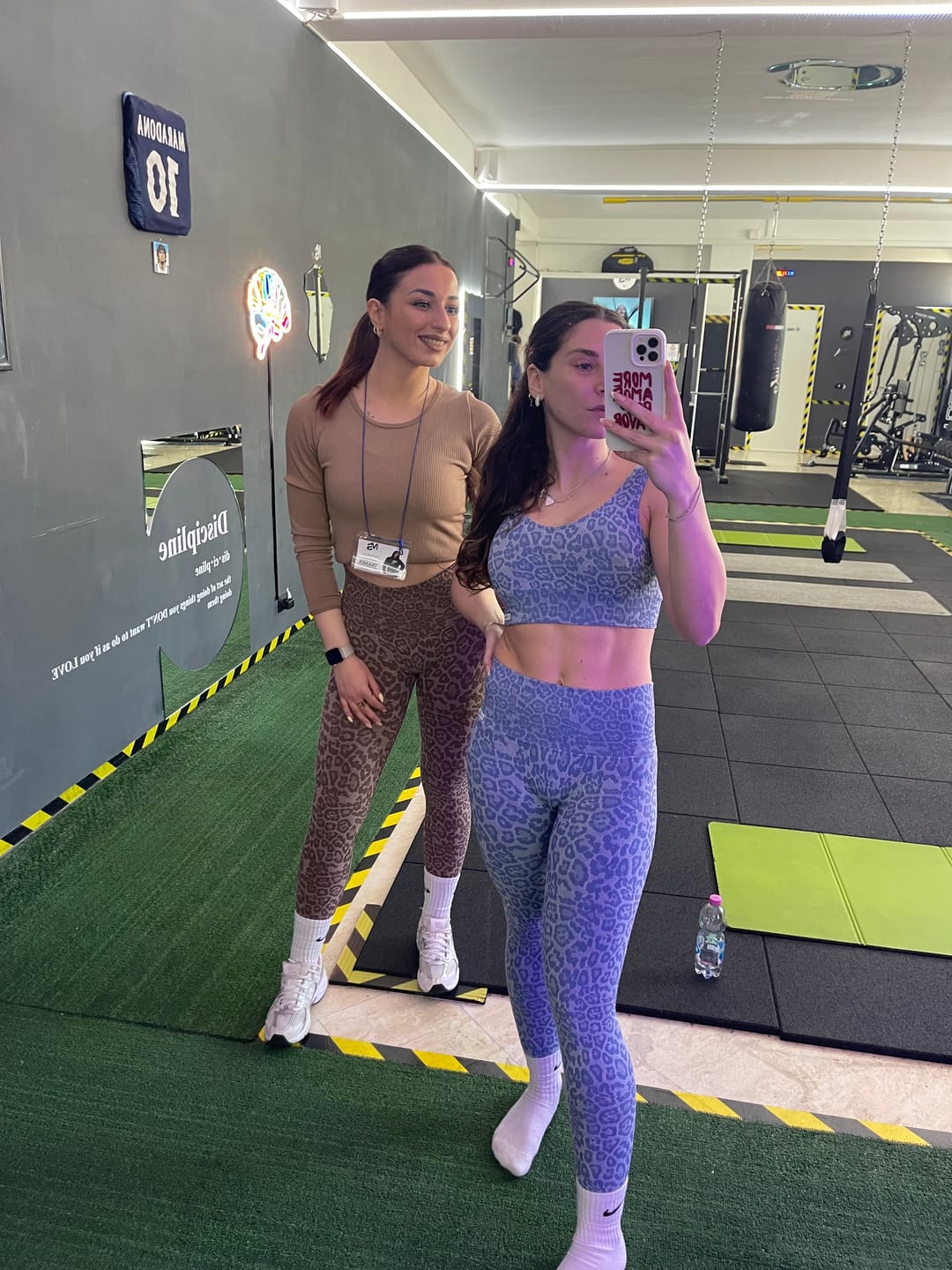 Customer photo review of Leggings Wild Essence BambùFIR Caramel