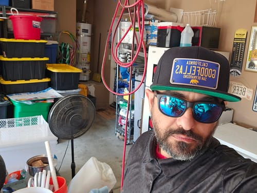 Customer photo review of California Blue Plate Hat