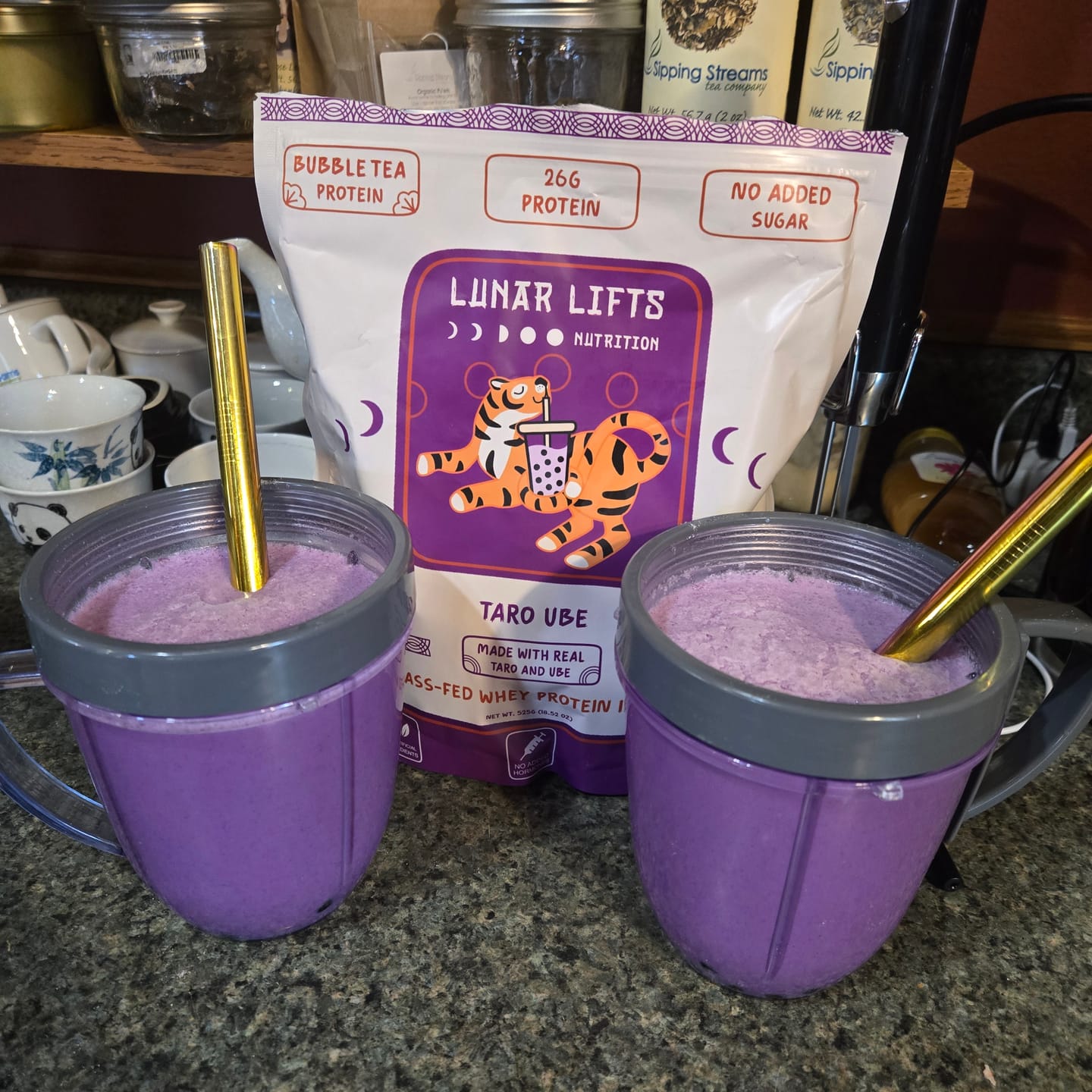 Customer photo review of Taro Ube - Whey Protein Isolate