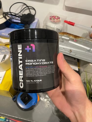 Customer photo review of +1© Creatine Monohydrate (300g | 100 Dosi)