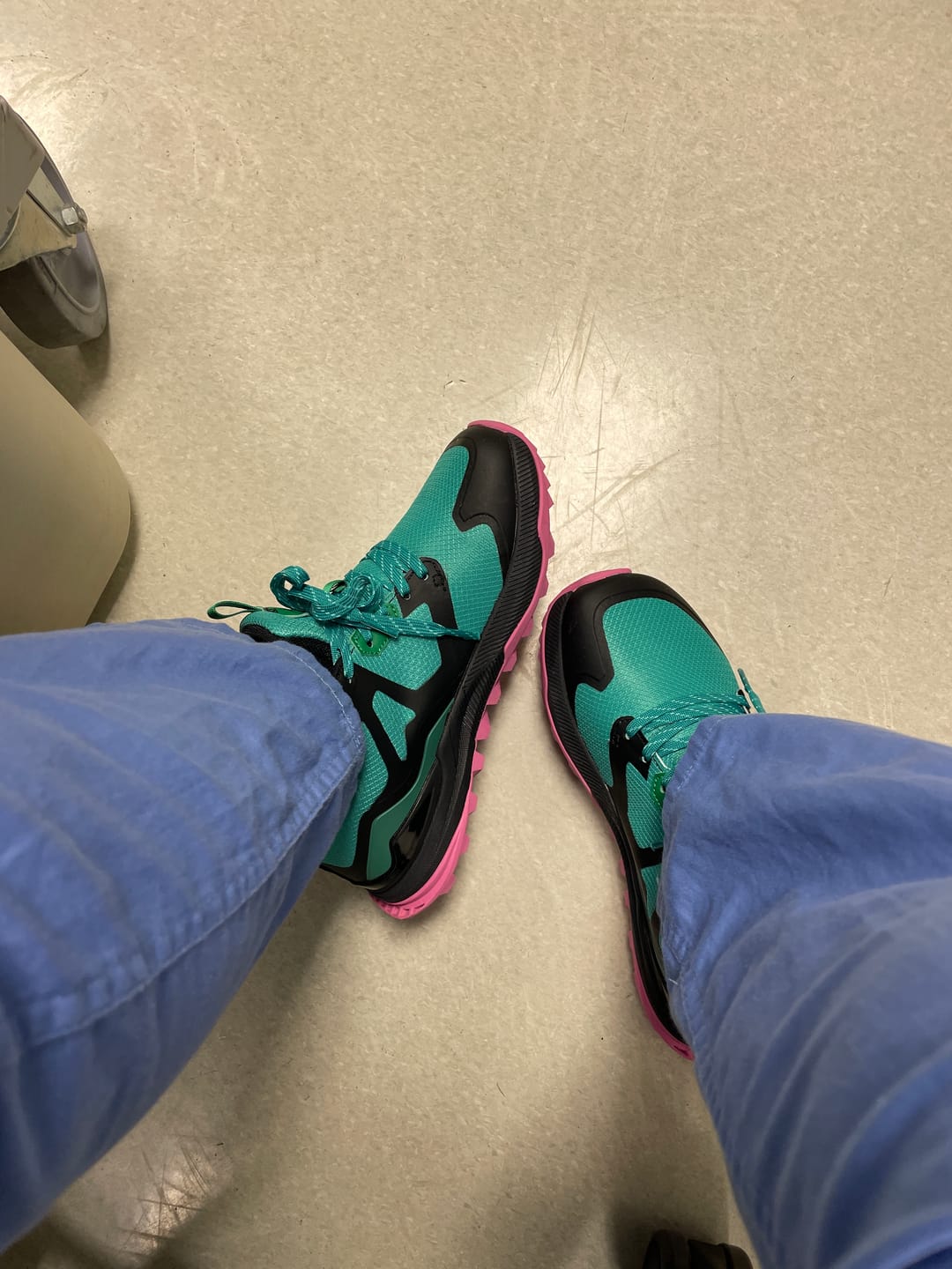 Customer photo review of Aurora - Wide Toe Sneakers