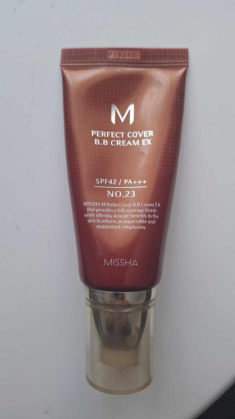 Customer photo review of BB-krēms Missha M Perfect Cover BB Cream SPF 42 PA+++