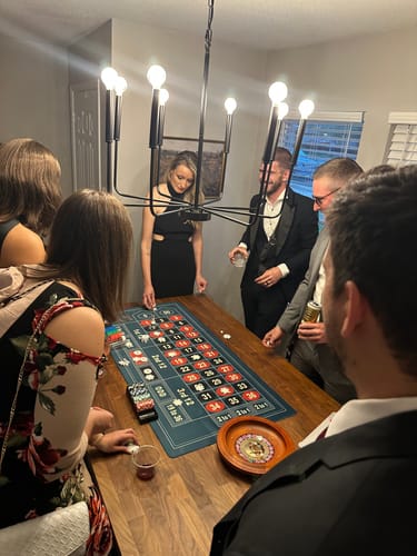 Customer photo review of James Bond Spy Murder Mystery Host Your Own Game Kit