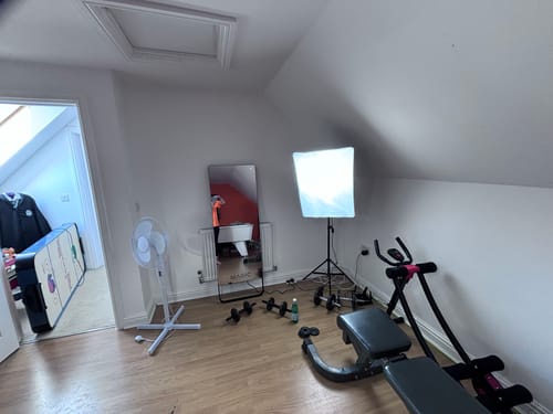 Customer photo review of MAGIC AI: Fitness Smart Mirror
