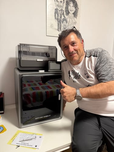 Customer photo review of Anycubic Kobra S1 Combo