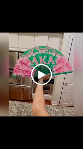 Customer video review of Plastic handle large  Fan