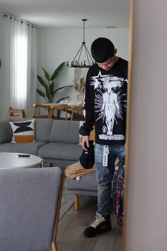 Customer photo review of Hellstar Studios Victory Thermal Long Sleeve Black