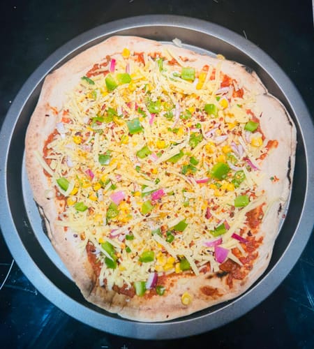 Customer photo review of Sourdough Pizza Bases