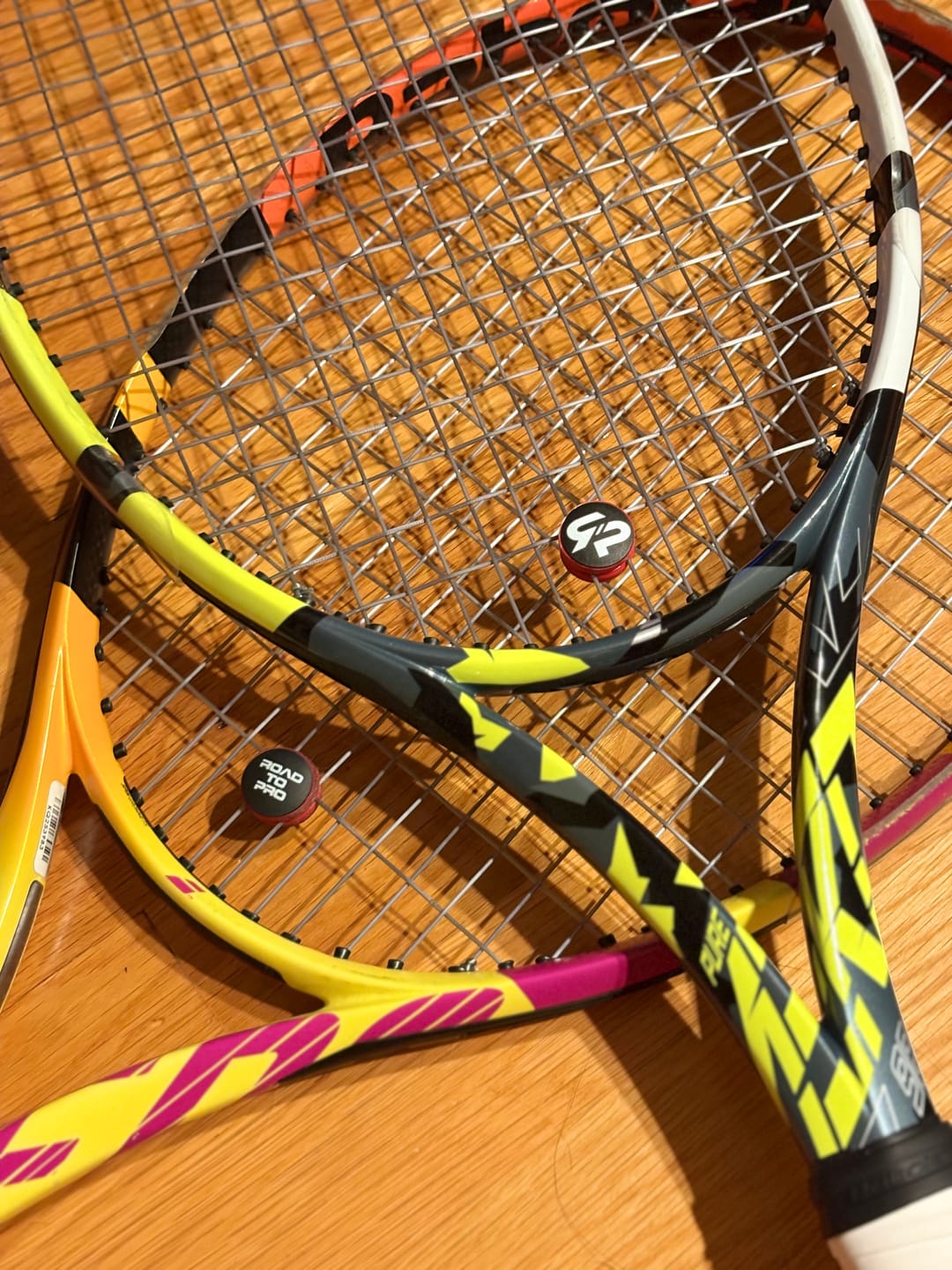 Customer photo review of 2-Pack Combo NEW RTP SHOCKSORB DAMPENER V3 - The only dampener made for pain relief and performance.