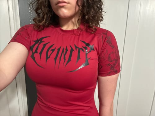 Customer photo review of Void Tech™ Berserker Compression [CRIMSON RED]