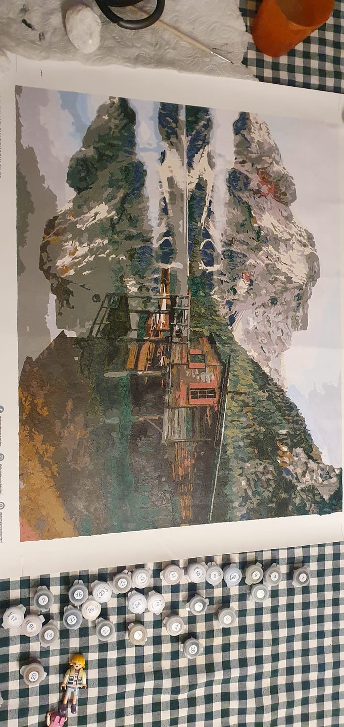Customer photo review of Malen nach Zahlen - Pragser Wildsee in Dolomiten-Italien (Südtirol)