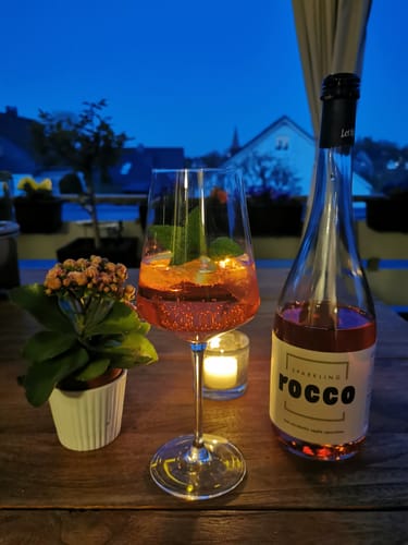 Customer photo review of Sparkling Rocco 750 ml