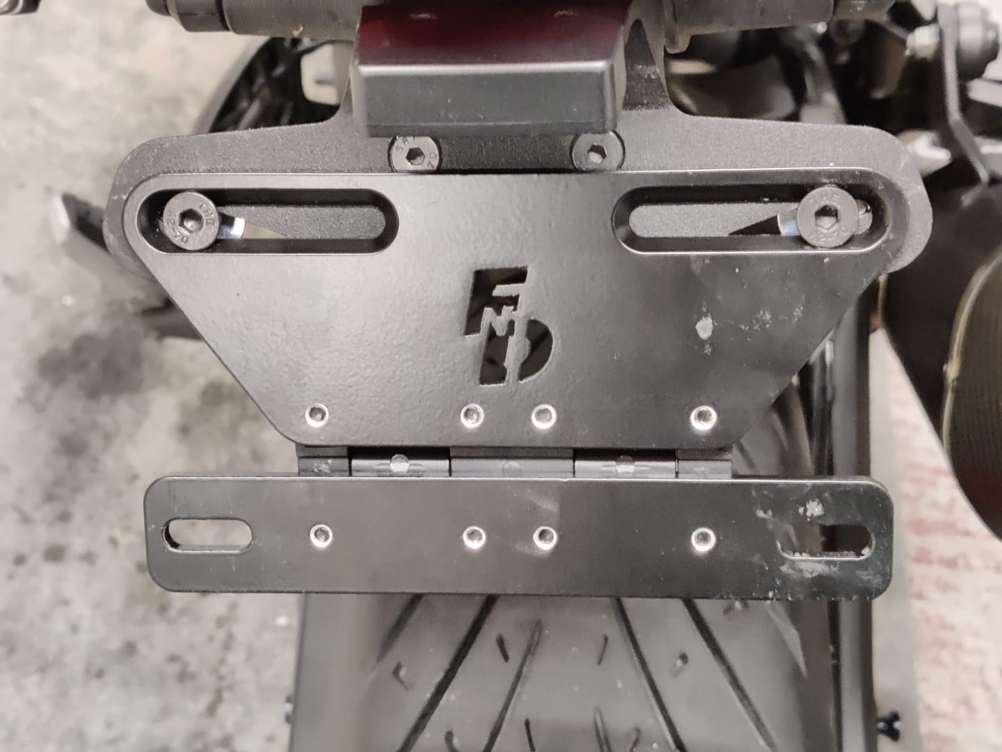 Customer photo review of Universal Adjustable / Flip Bracket