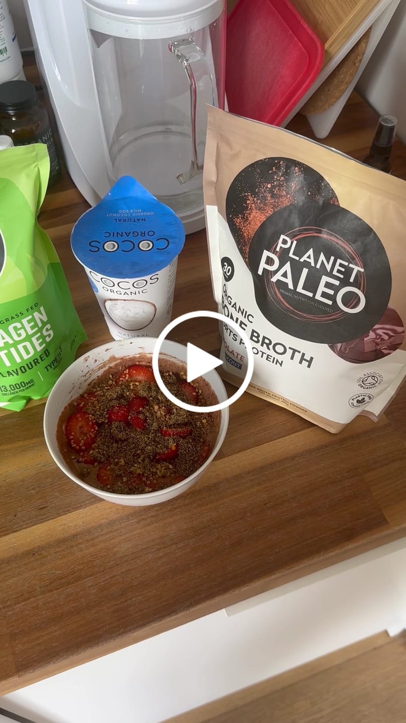 Customer video review of Bone Broth Protein Powder - Chocolate