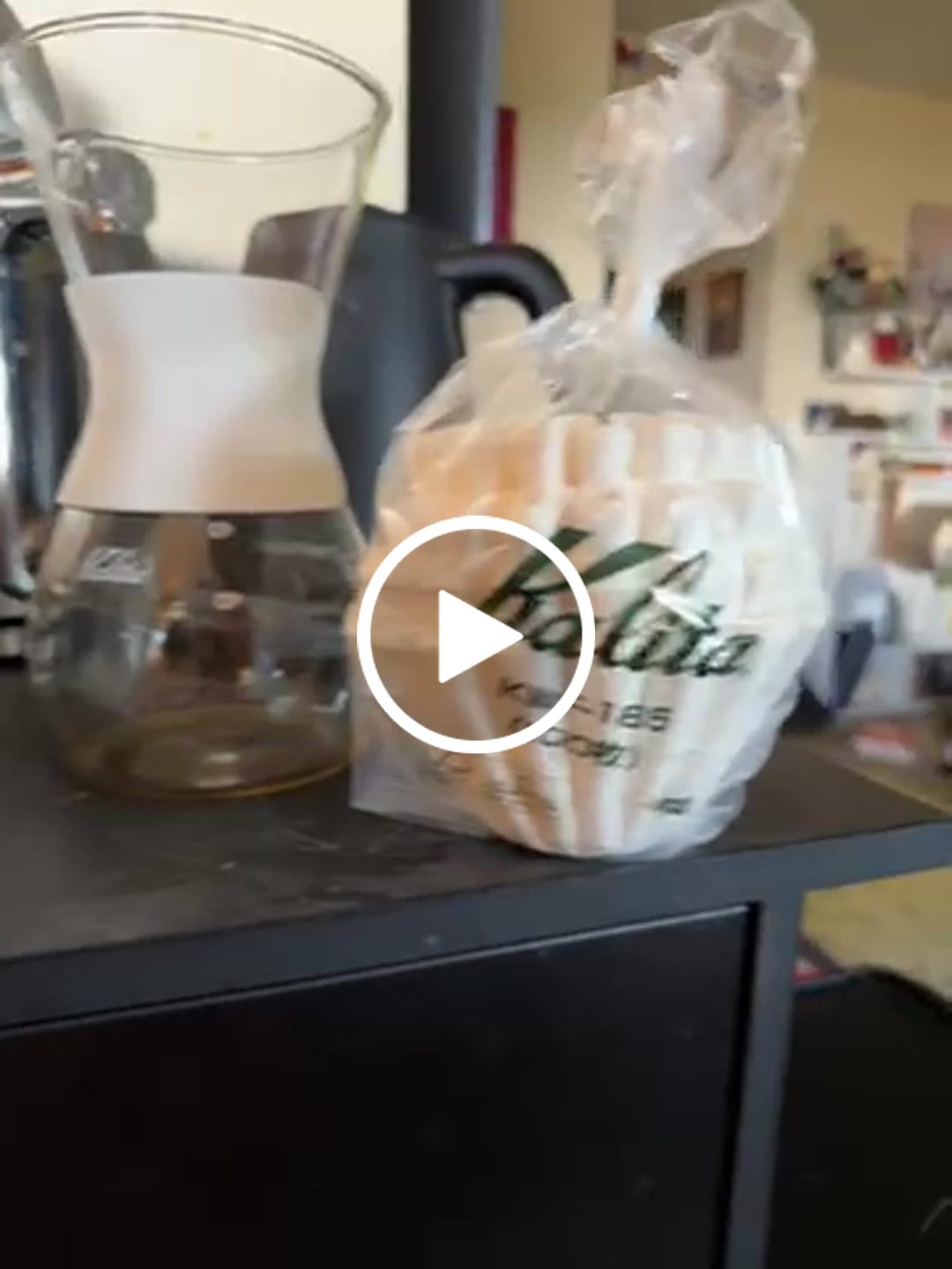 Customer video review of Kalita Wave 185 Coffee Filters - 100ct