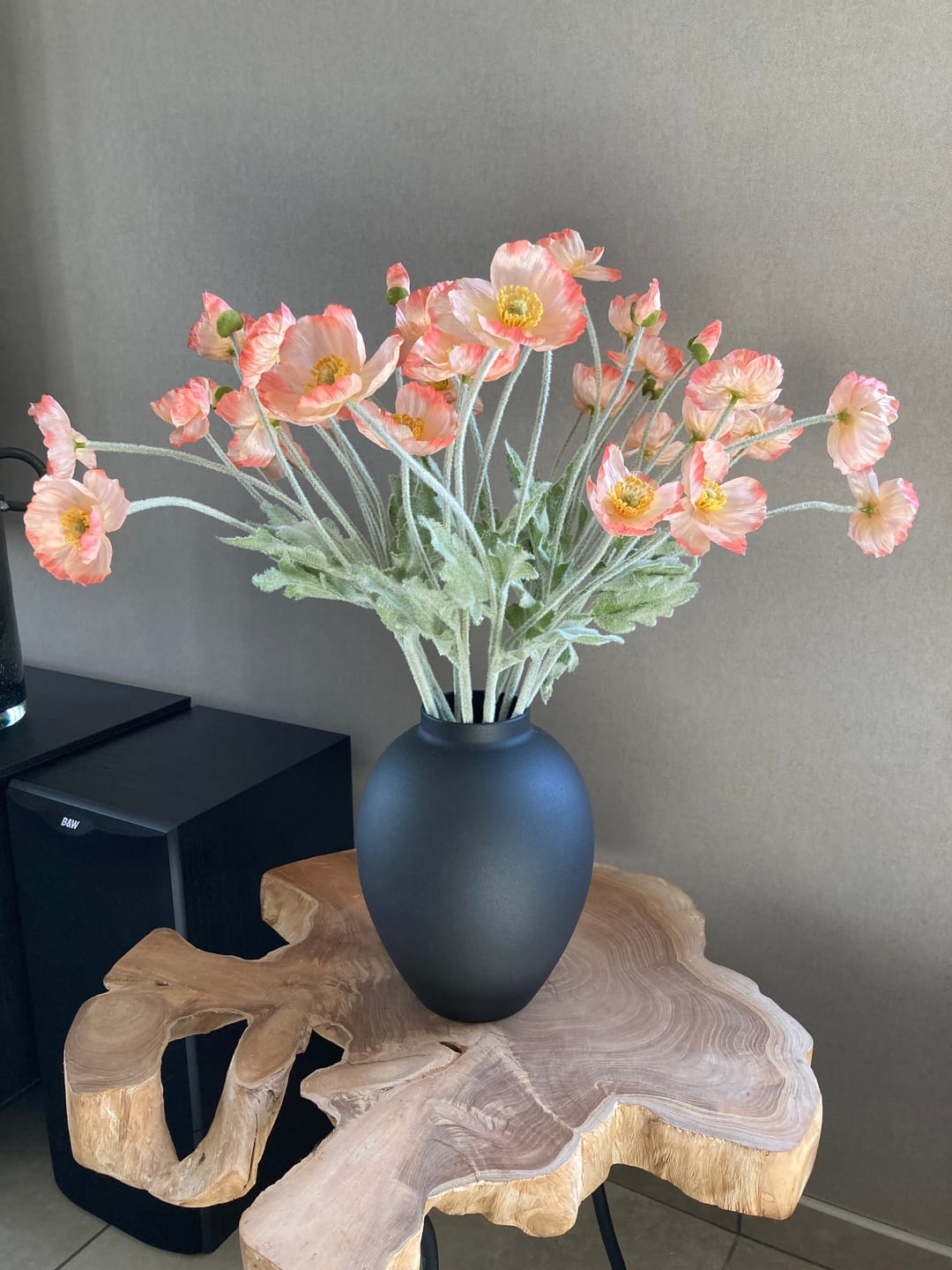 Customer photo review of Zijden Klaprozen - Oudroze