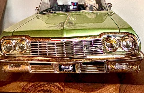 Customer photo review of 2 Tone engraved decals (Pre assembled)