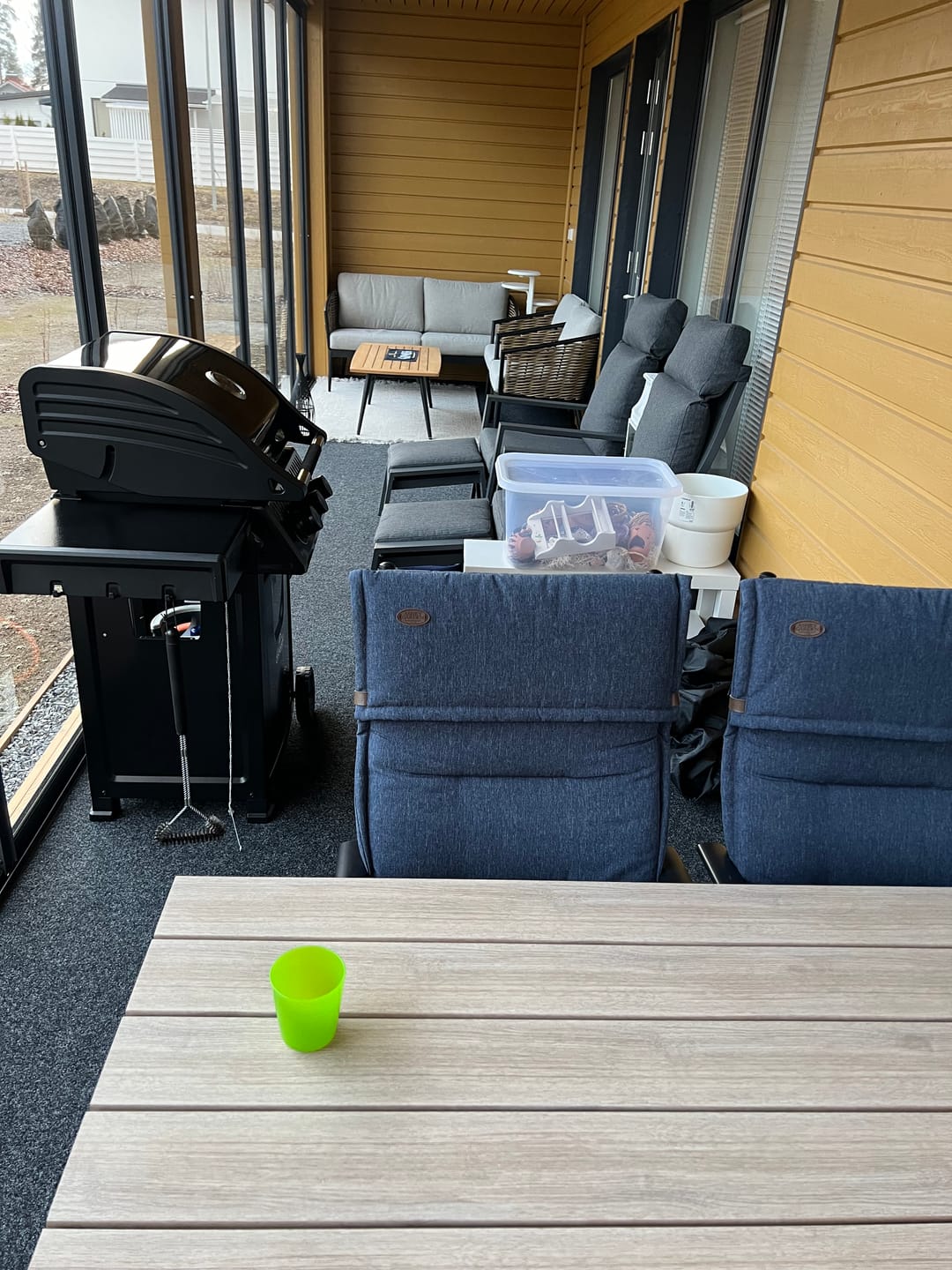 Customer photo review of Green terassi- ja parvekematto 200 cm, metritavara