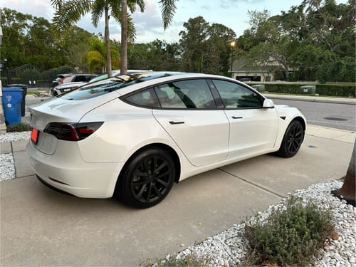 Customer photo review of TESPLUS 18'' Arachnid Style Wheel Cover for Model 3