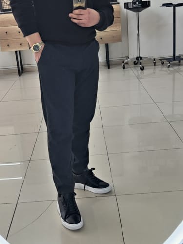 Customer photo review of Deri Sneaker (Hakiki Deri)