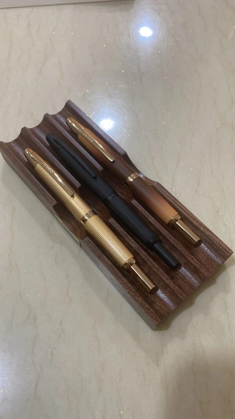 Customer photo review of Retractable Metal Fountain Pen