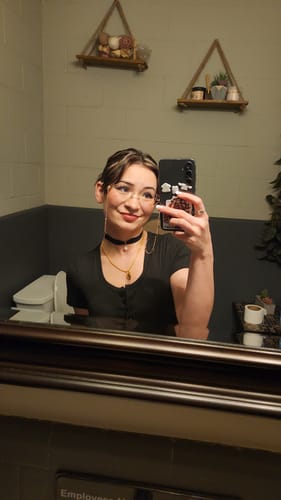 Customer photo review of Daisy Eyeglasses