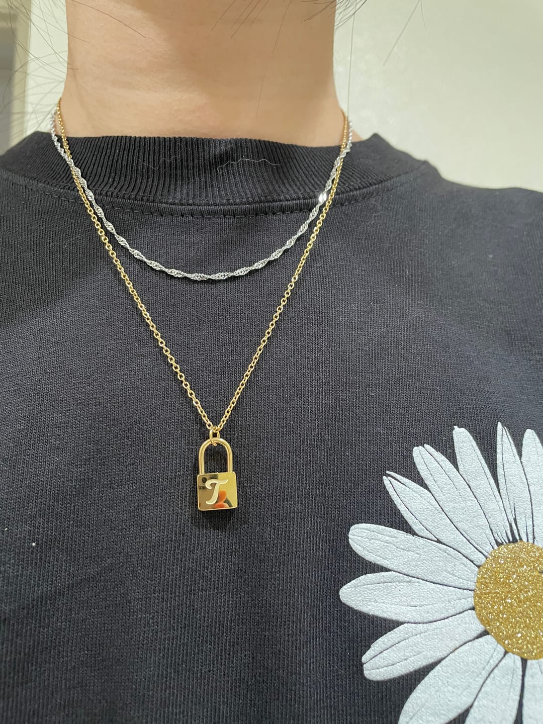 Customer photo review of Dainty Rope Chain