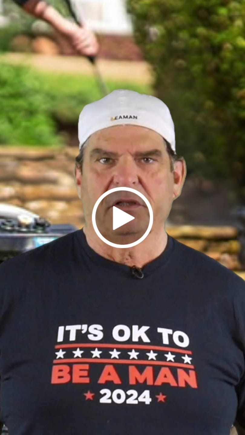 Customer video review of Personalized Be A Man Reel
