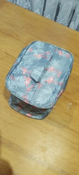 Customer photo review of Vanity Flamant Rose