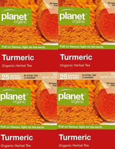 undefined review of Turmeric 25 Teabags - Certified Organic image 1 out of 1
