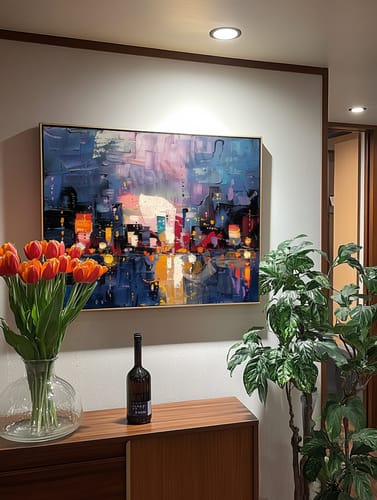 Customer review photo for Colorful Painting #CA253