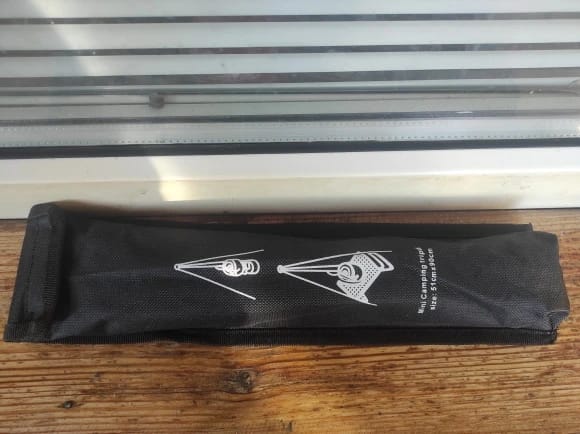 Customer photo review of Camping-Dreibein für Lagerfeuer