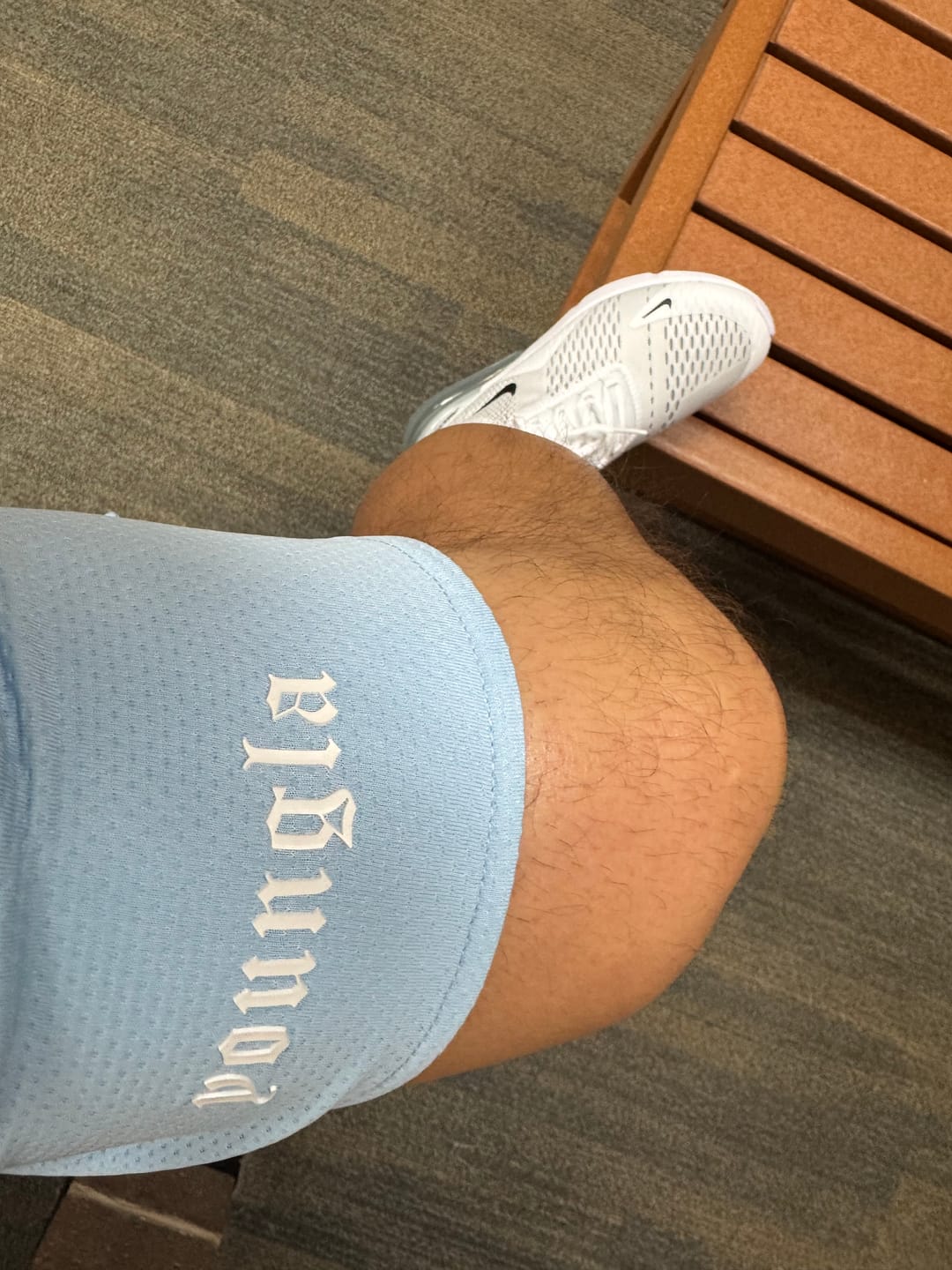 Customer photo review of 134 Game-Time Shorts & Socks Set