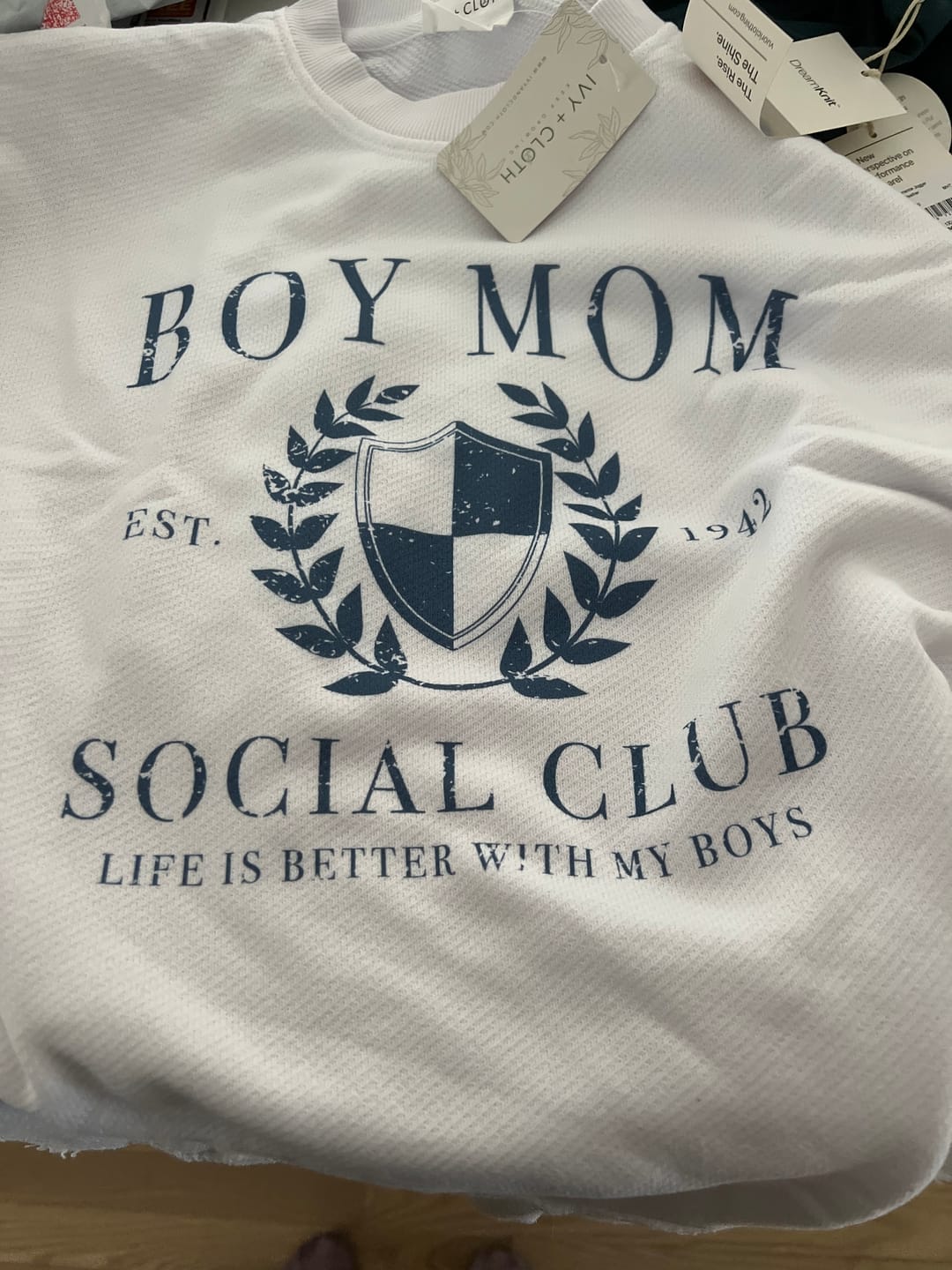 Customer photo review of Boy Mom Social Club