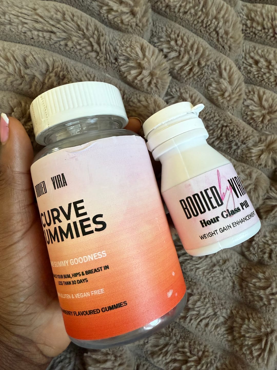 Customer photo review of HOUR GLASS WEIGHTGAIN