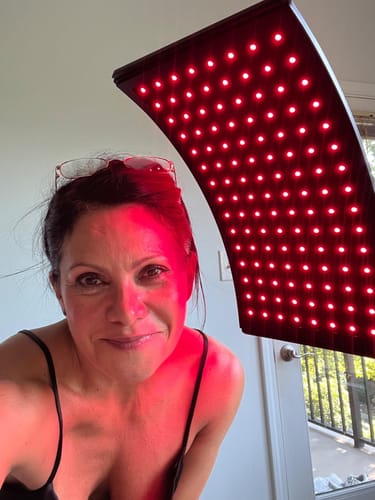 Customer photo review of Red Light Therapy Device