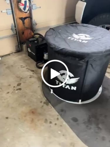 Customer video review of Bravo Cold Plunge Tub + Chiller Bundle