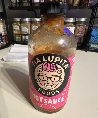 Customer photo review of Hot Sauce Sachets (100 pack)