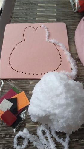 Customer photo review of 6'Lı Punch Needle Nakış Kiti