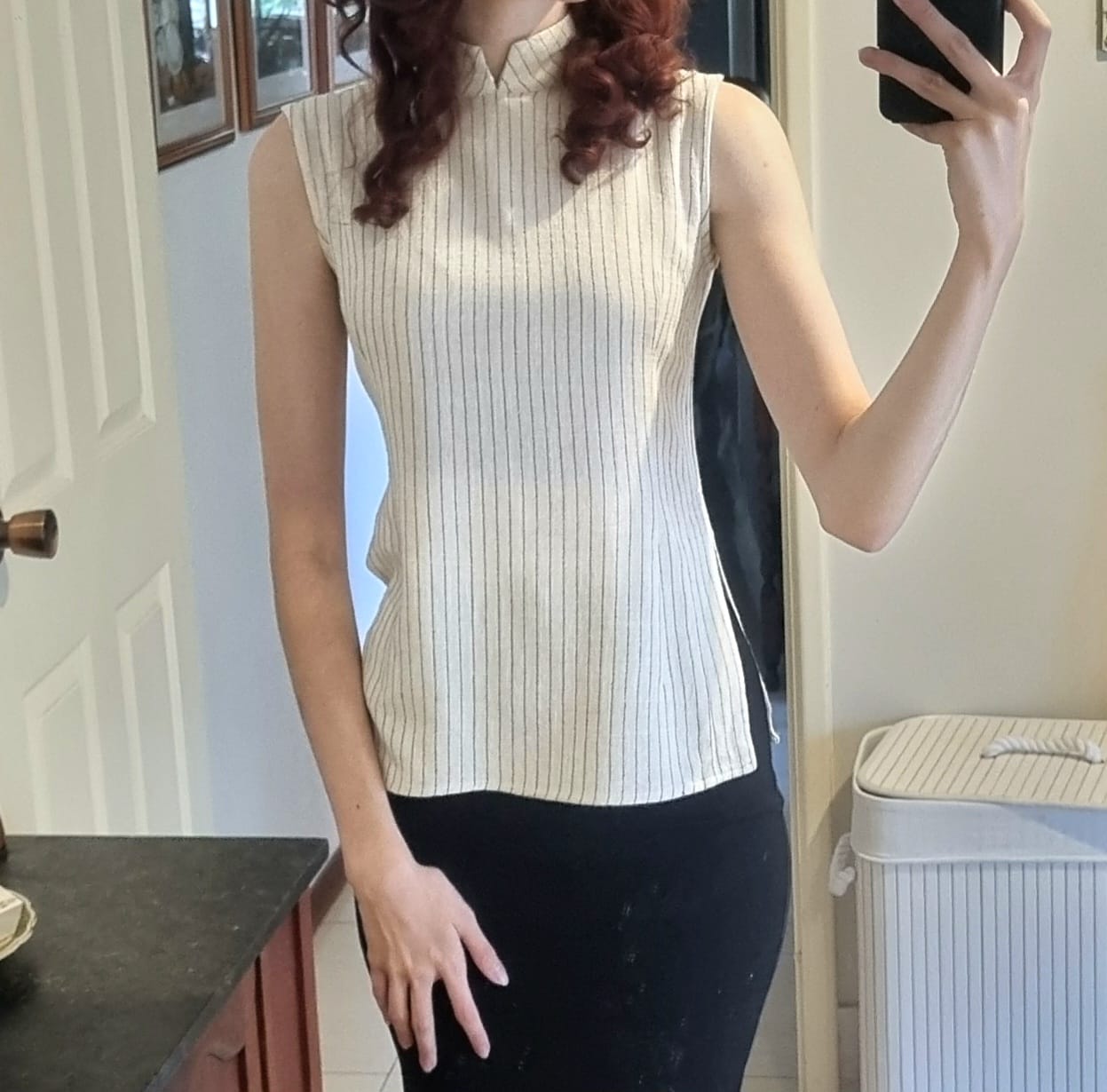 Customer photo review of Wawa 娃娃 Doll New Chinese Style Qipao Top