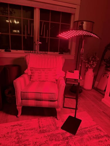 Customer photo review of Red Light Therapy Device