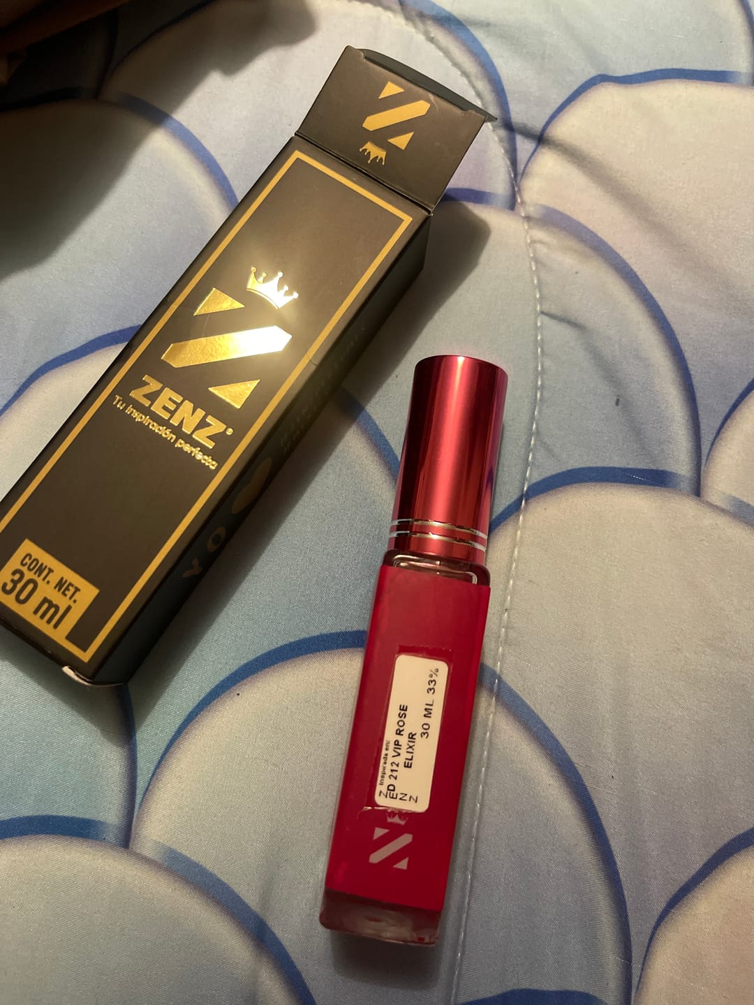 Customer photo review of Perfume Tendencia D 212 VIP ROSE ELIXIR SEPTIEMBRE 2024 zenz