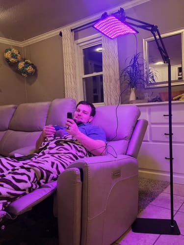 Customer photo review of Red Light Therapy Device