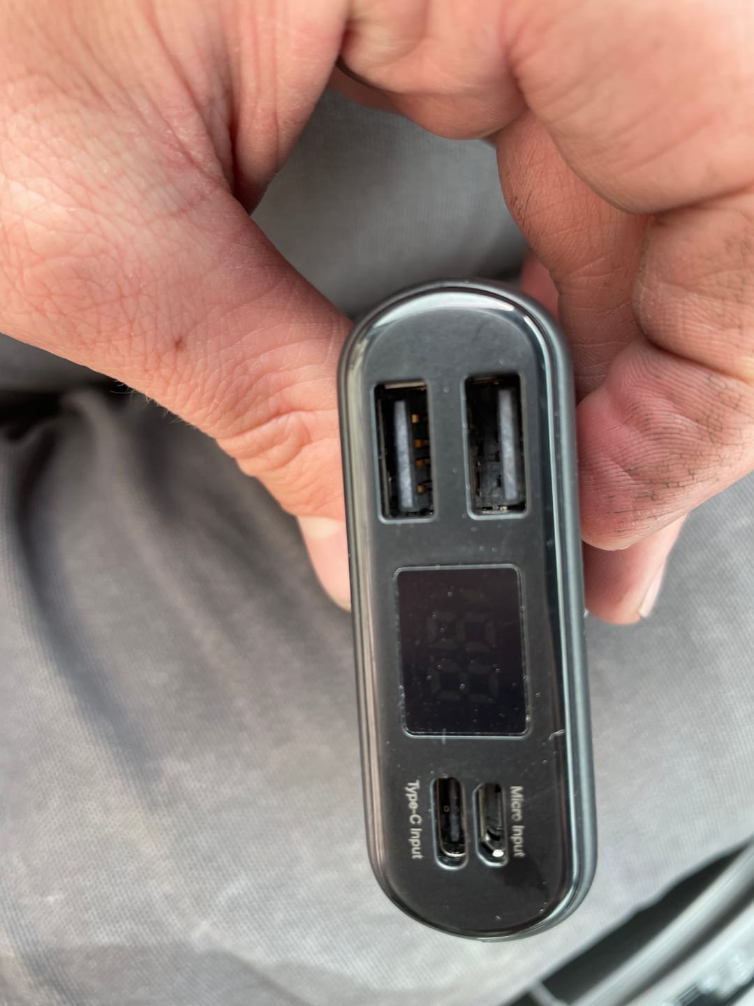 Customer photo review of TideWe Power Bank, Rechargeable Battery Pack